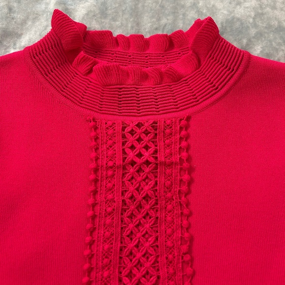 Bebe Fuchsia Dress! Size Medium! - Picture 5 of 11